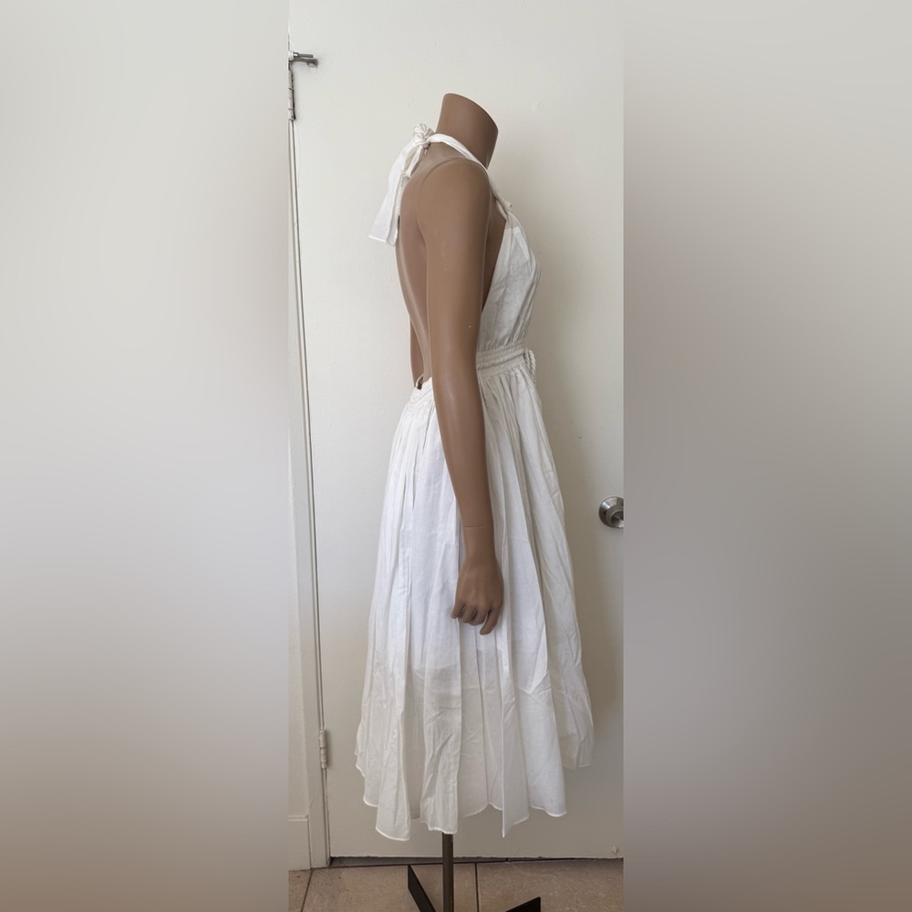 NWT Lapis Ivory Maxi Dress with Rope Detail - Picture 7 of 8